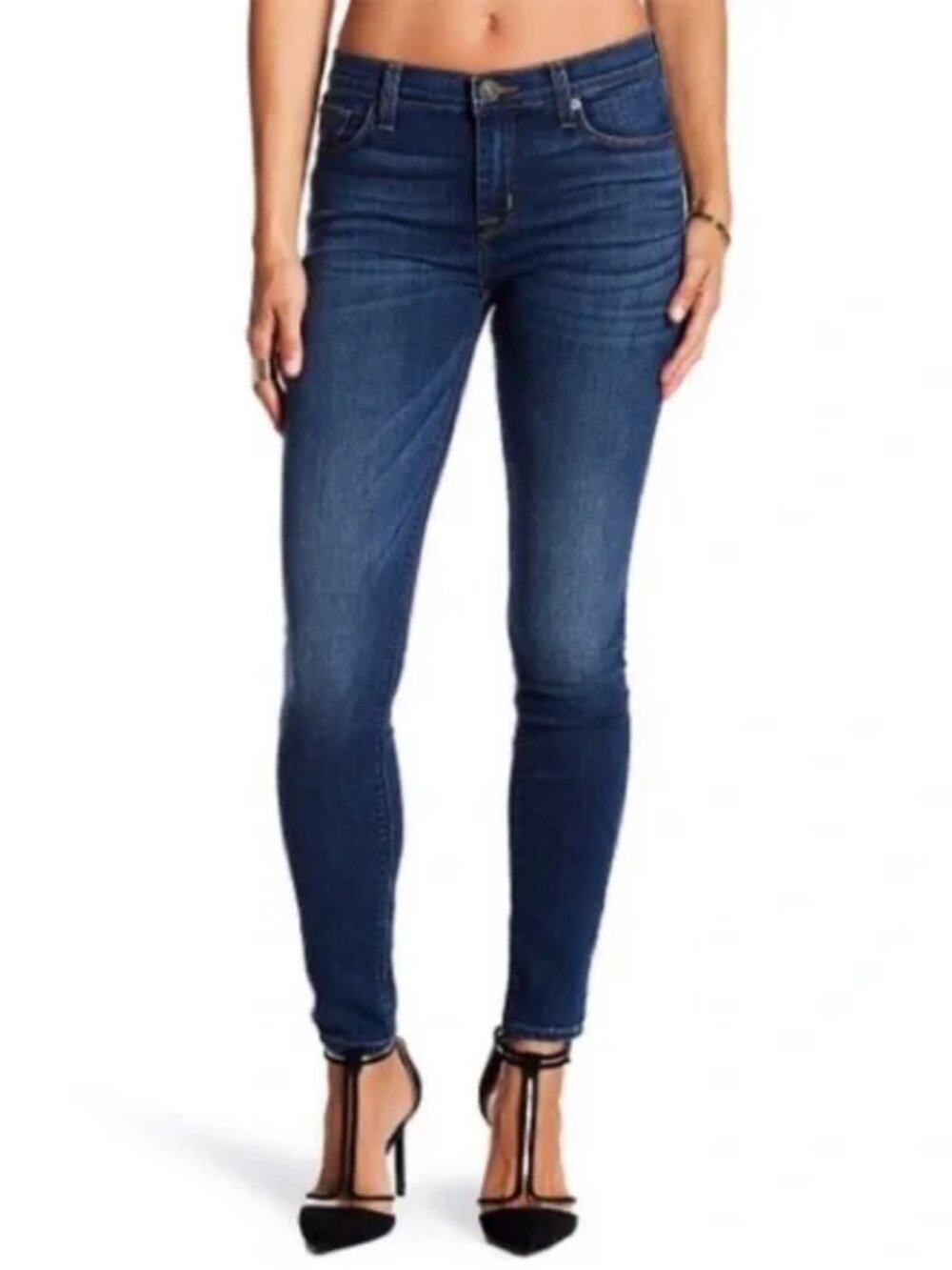 Hudson | Natalie Super Skinny Mid Rise Jeans Medium Wash Womens, size 29